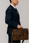 Alan Leather Briefcase Bag
