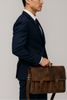 Alan Leather Briefcase Bag