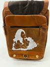 Abraham Leather Backpack - "Hers" 50th Hip Hop Anniversary Edition - by Sookoo