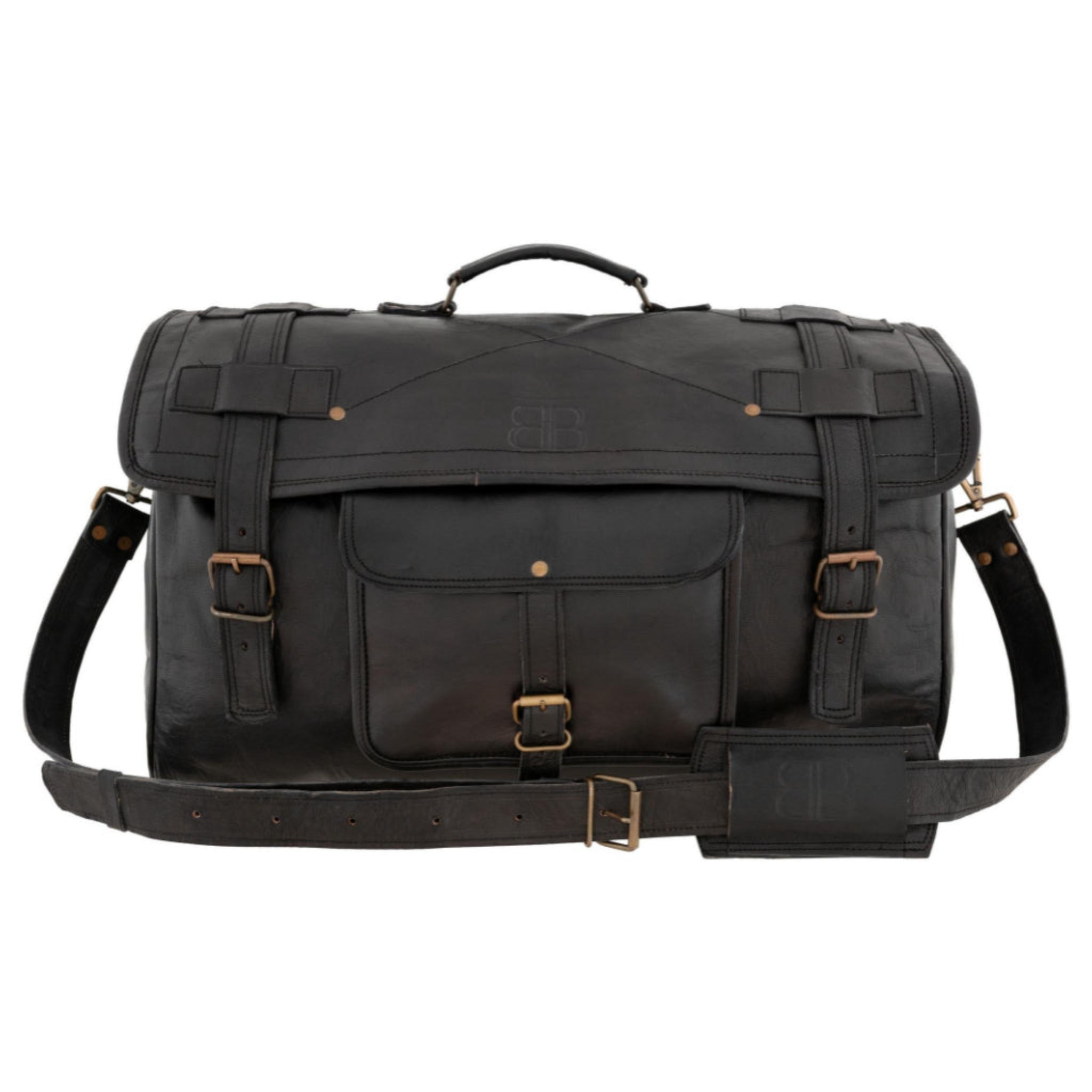Freddie Leather Travel Duffel Bag