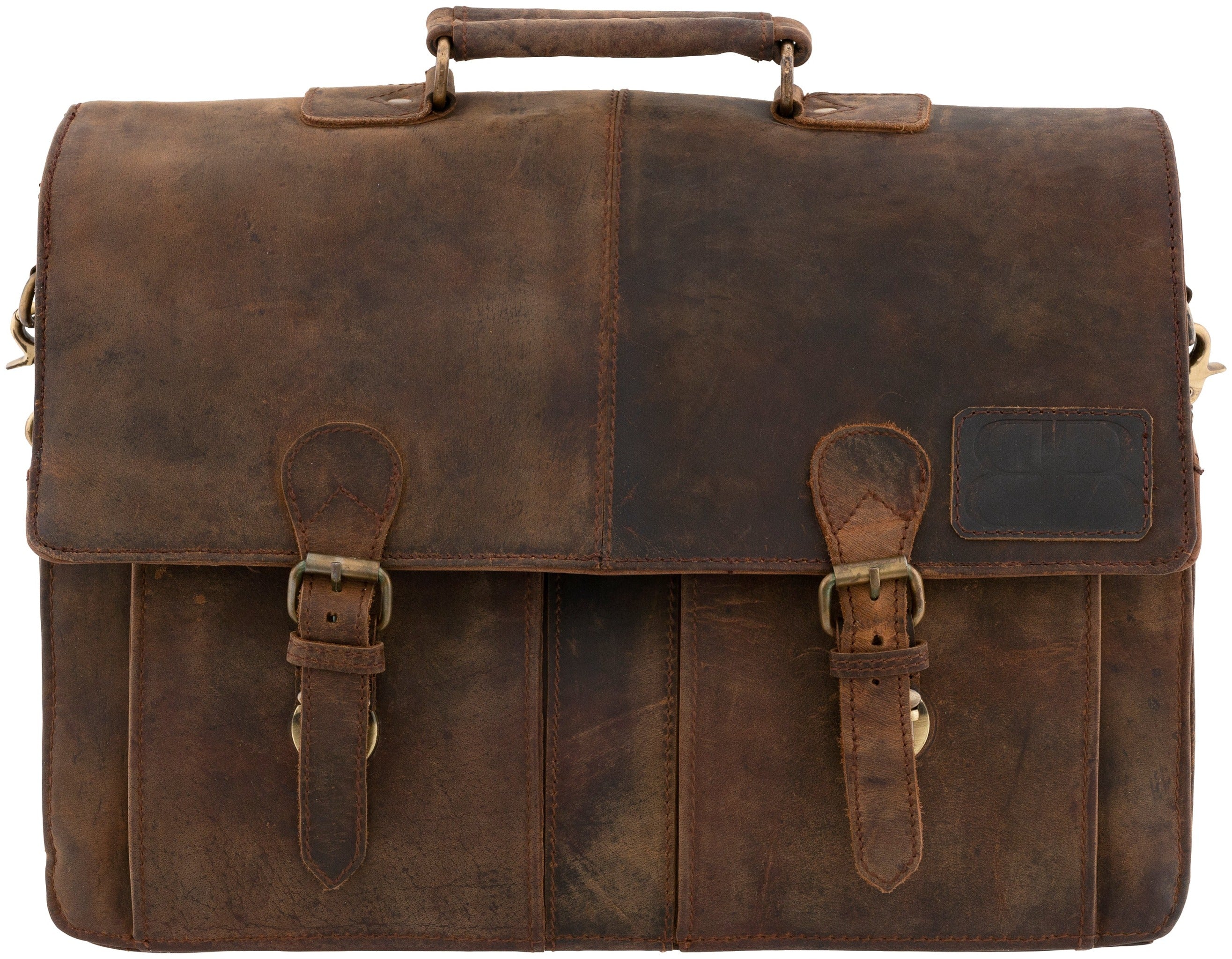 Alan Leather Briefcase Bag