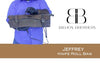 Jeffrey Leather Knife Roll Bag