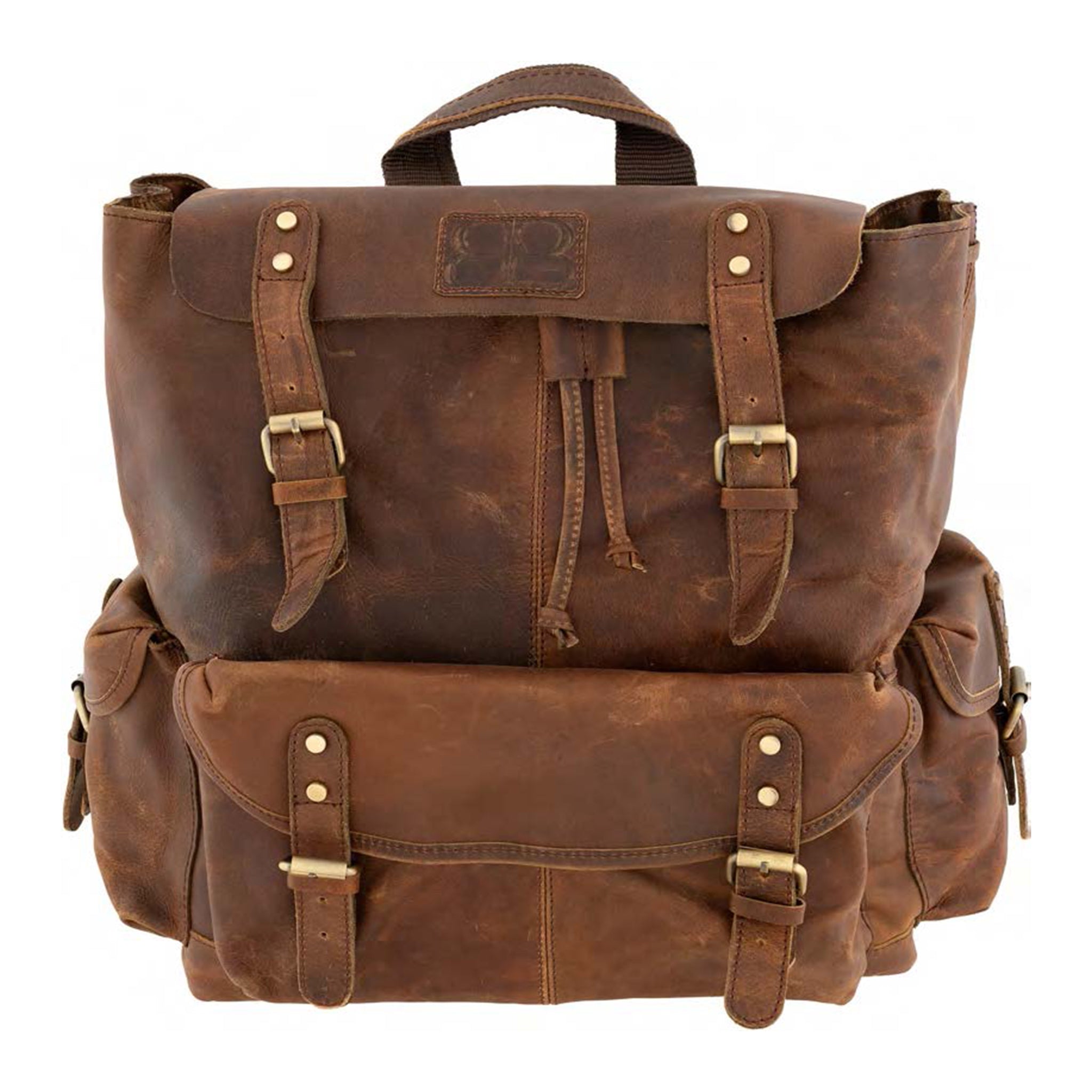 Tuskegee Buffalo Leather Backpack